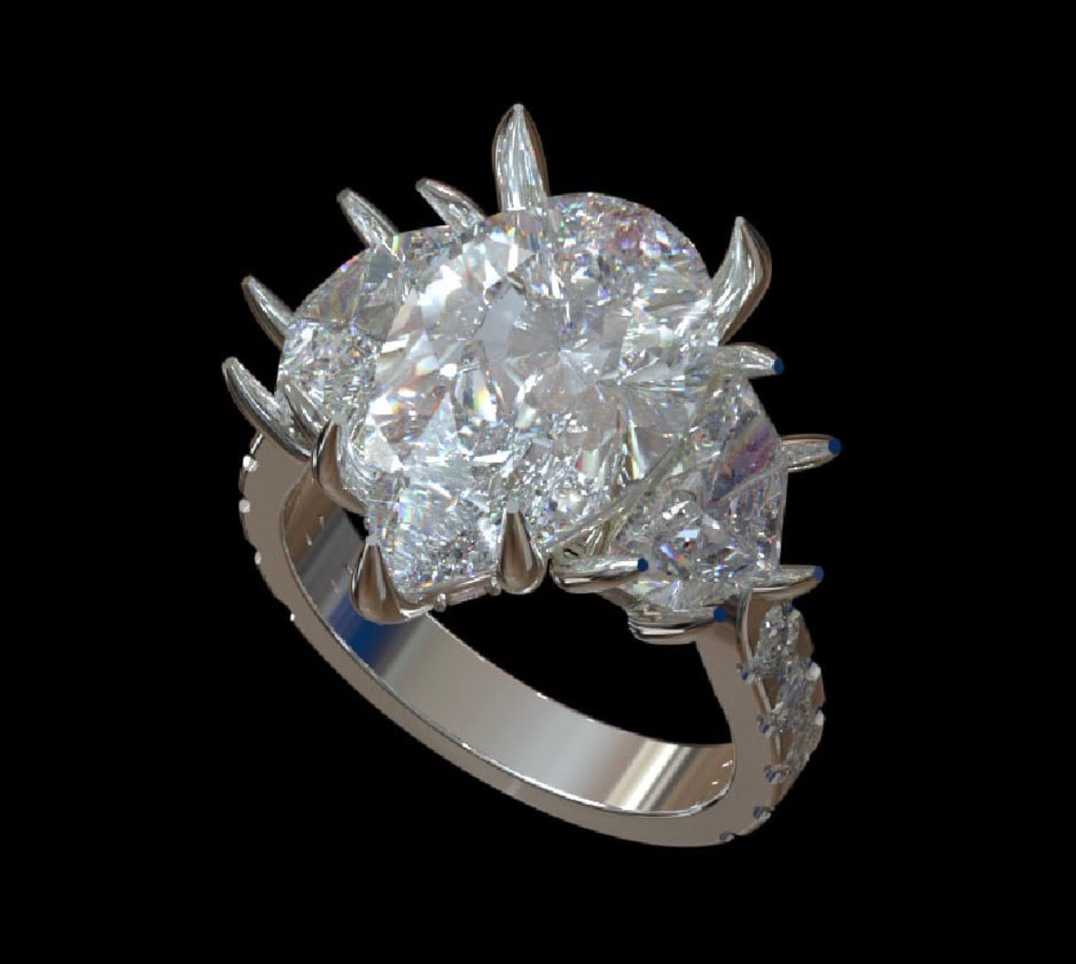 Payment for custom step pear ring