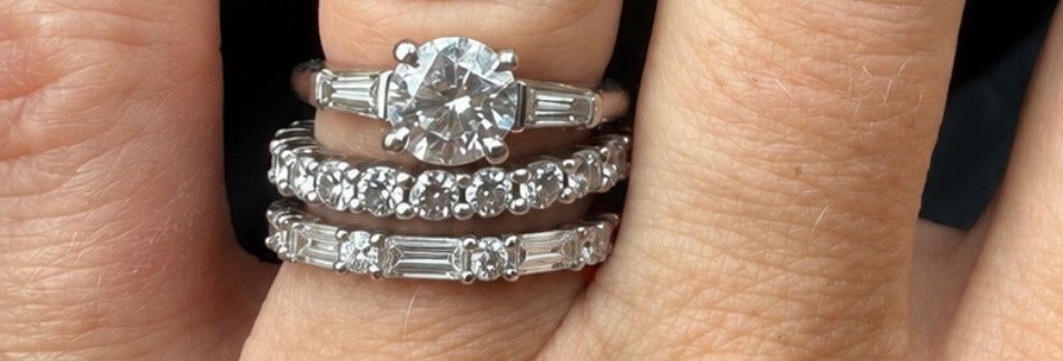 Custom wedding band