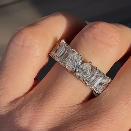 The Celeste Multi-Shape Ring
