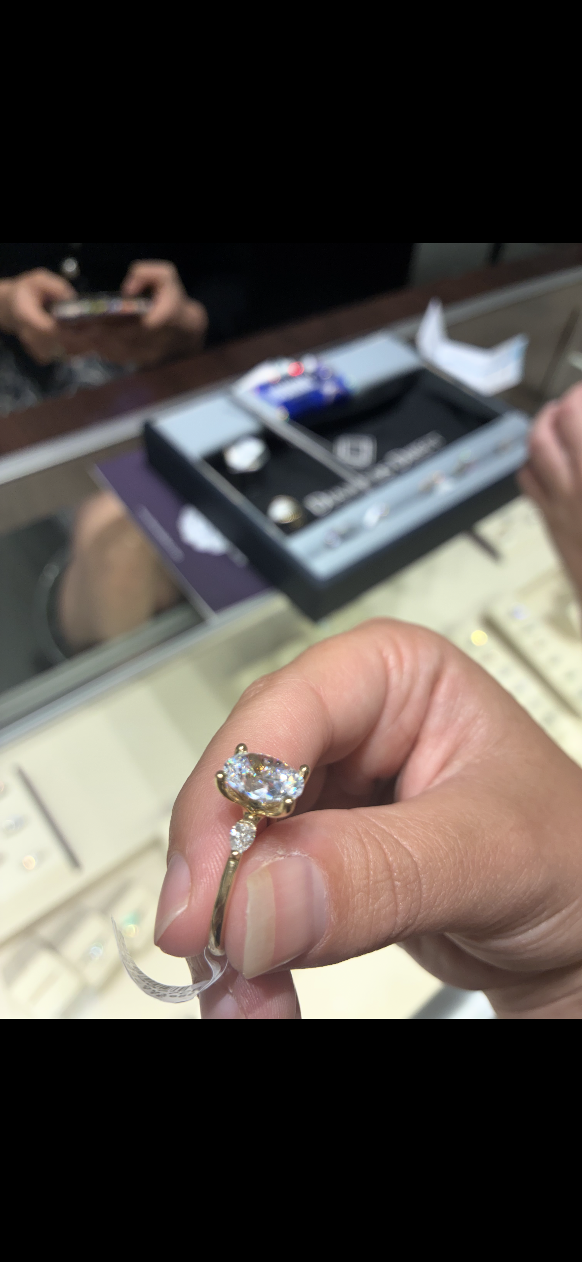 3 stone engagement ring
