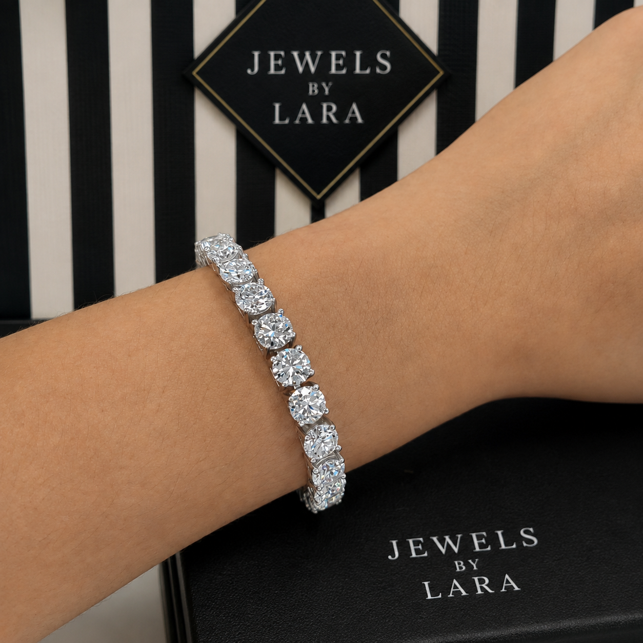 Statement Tennis Bracelet