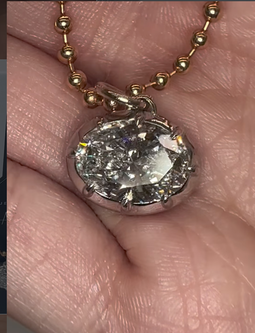 Georgian Bezel Pendant