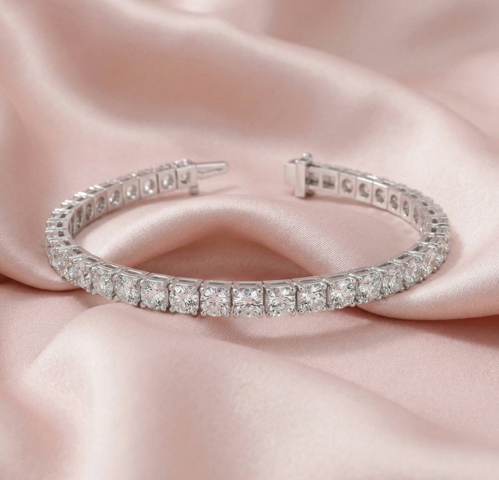 26ctw Statement size tennis bracelet